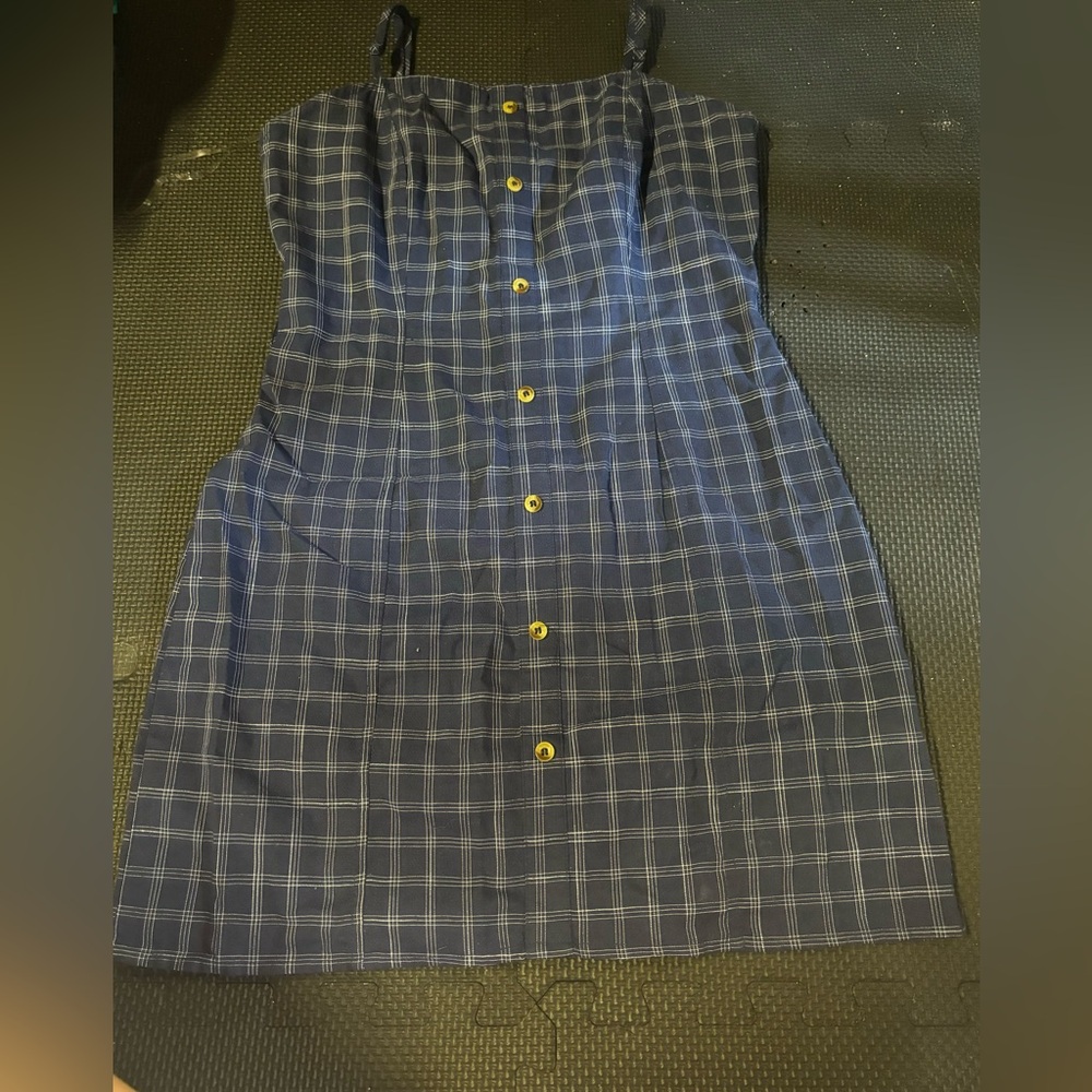 Kendall and Kylie blue mini dress